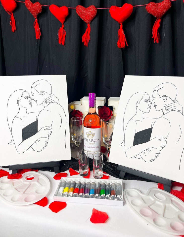 PRIVATE PAINT AND SIP SET