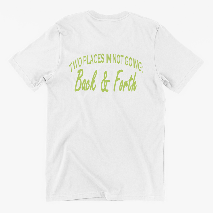 Back and Forth Slogan Tee